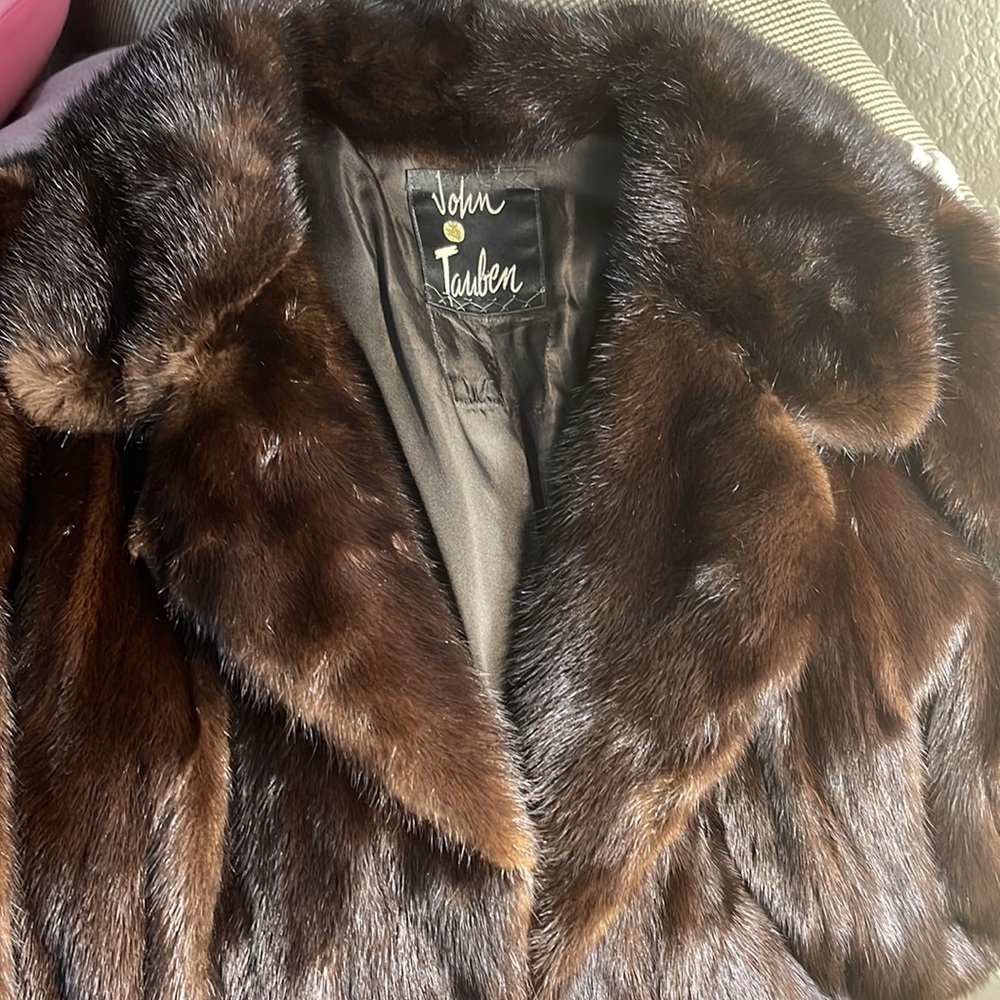 Real Fur Jacket by John Tauben size small